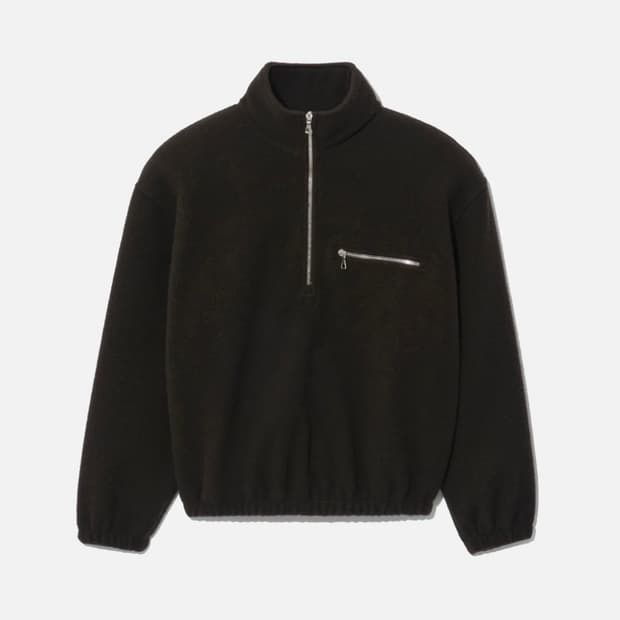 [XL]리에르 25fw 플리스/블랙