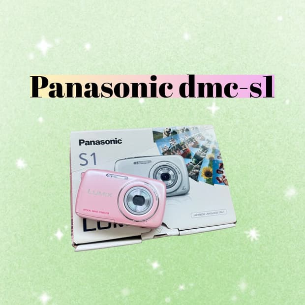 딸기우유🩷) 파나소닉 루믹스 dmc-s1 풀박 민트급