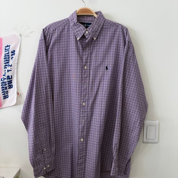 424. 폴로 체크셔츠