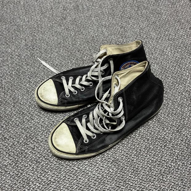 [270] 컨버스 레더 하이 빈티지