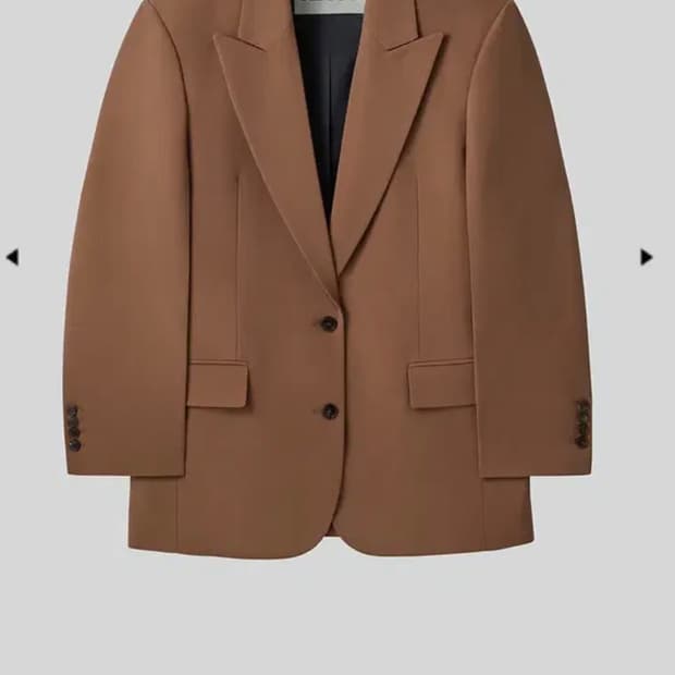 렉토 25ss 로즈베이지 m자켓 m팬츠 셋업