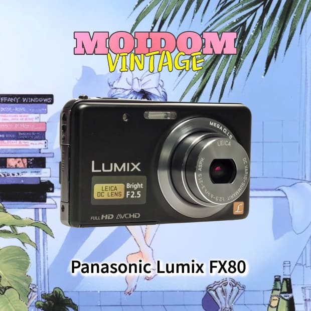작례⭕️ 파나소닉 루믹스 FX80 블랙 디카 카메라 lumix
