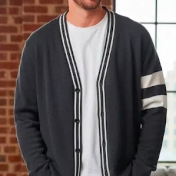 자라 맨 멋진 니트 가디건 봄 가을 겨울 남자 95 100