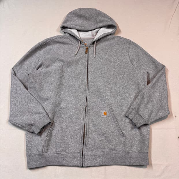 XL) 칼하트 미드웨이트 오리지널핏 후드집업 그레이