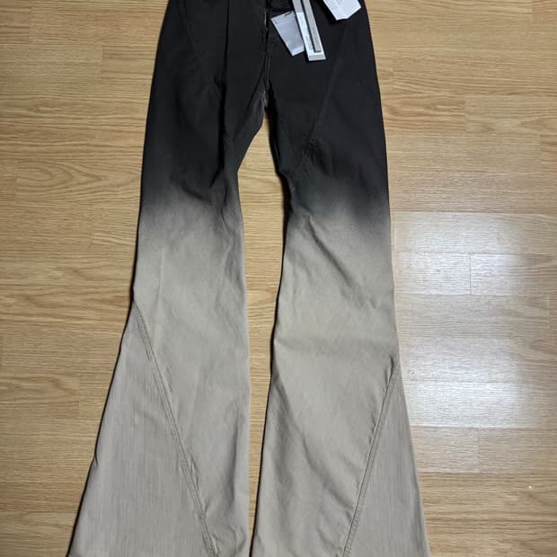 Rick Owens BIAS BOOTCUT BLACK 