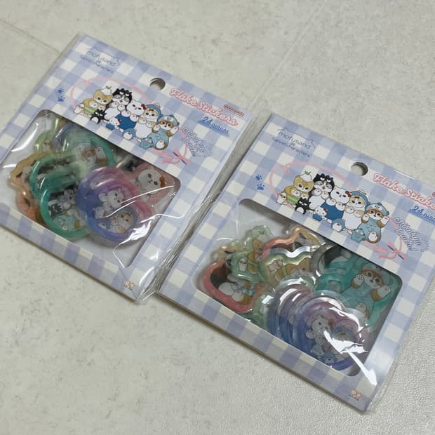 모프샌드 산리오 젤리터치 스티커 24매