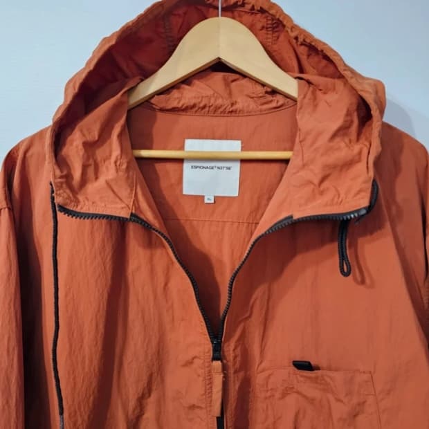 에스피오나지 RAY WIND PARKA 오버핏 셔츠 바람막이 XL