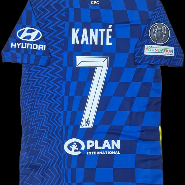 21-22 첼시 홈킷 은골로 캉테 유니폼 M사이즈 레플리카 