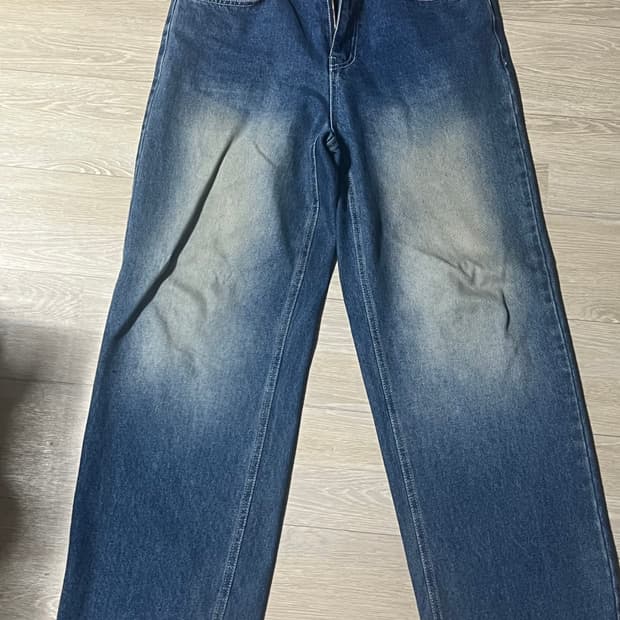 보세 와이드 데님 라지