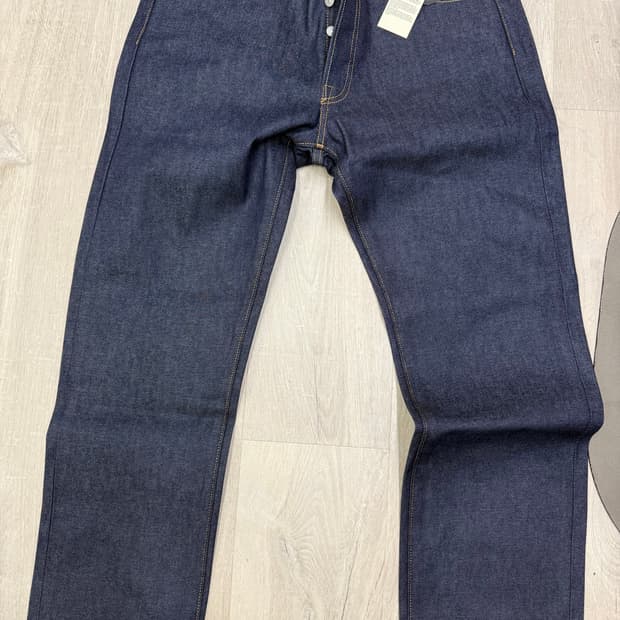 리바이스 프리미엄 셀비지 501 허드슨 33x32 