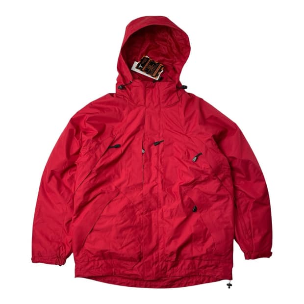 [중고] Bosshead 아웃도어 방수 바람막이 레드 100