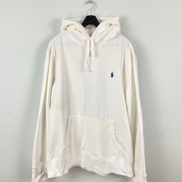 폴로 후드티 화이트 L <531>