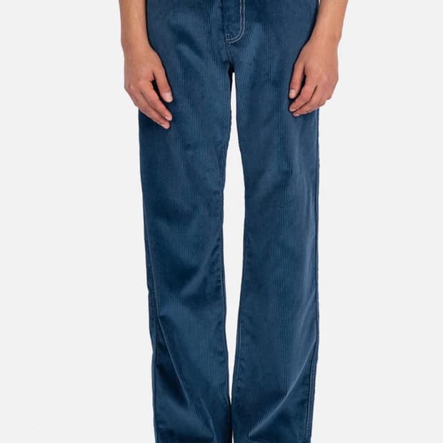 마르니(MARNI) 코듀로이 팬츠(블루, 46)