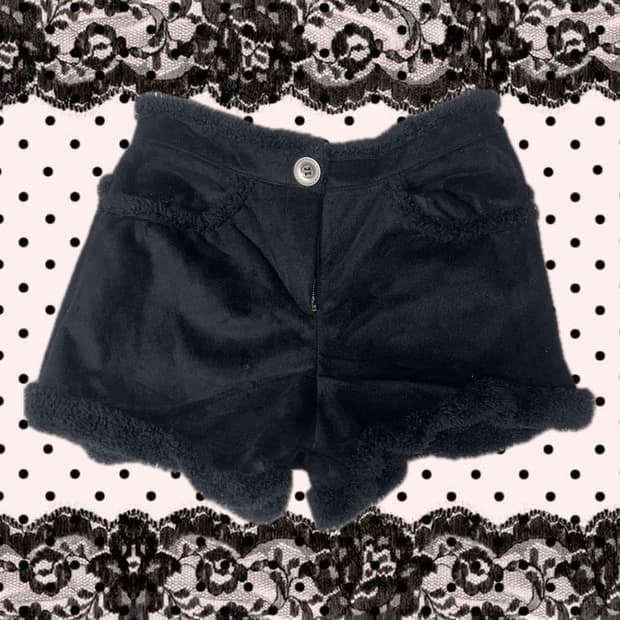 퍼 반바지 갸루 달천깔 로걀 긱시크 대장템 라떼 모리걸 y2k 공겜