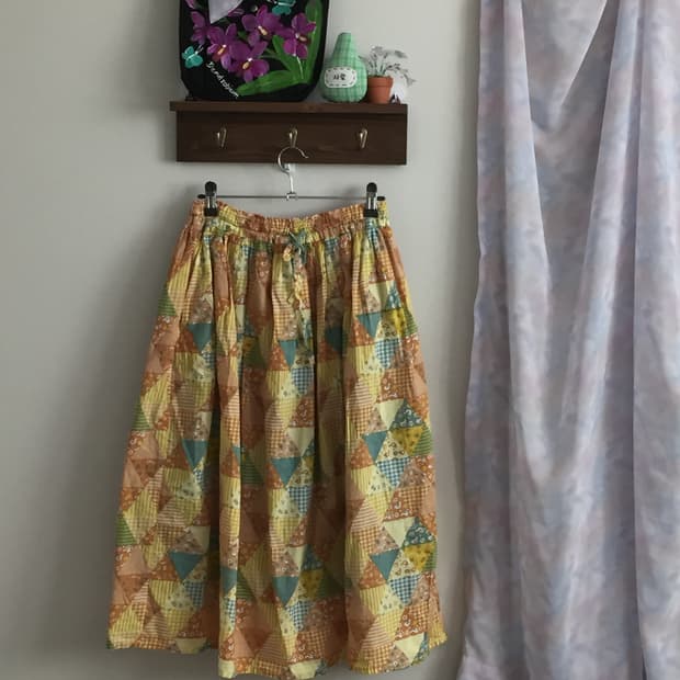 패턴 스커트