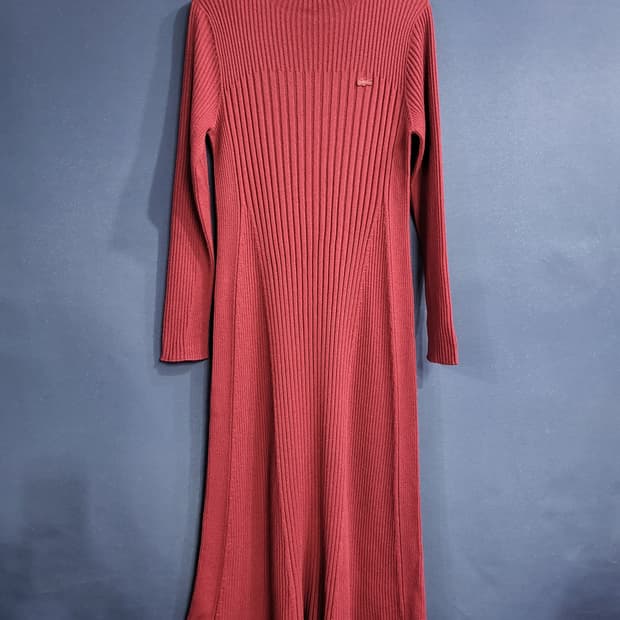 라코스테 울 니트 롱원피스