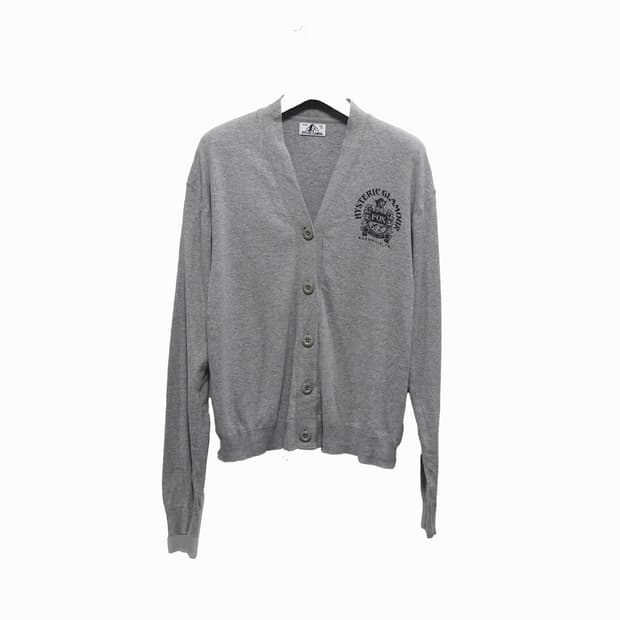 HYSTERIC GLAMOUR 히스테릭 글래머 폭스 그레이 가디건