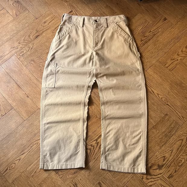 [32]칼하트 USA 탄 싱글니 카펜터 워크 팬츠