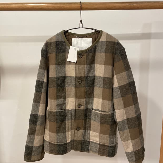 UNITED ARROWS CHECK JACKET