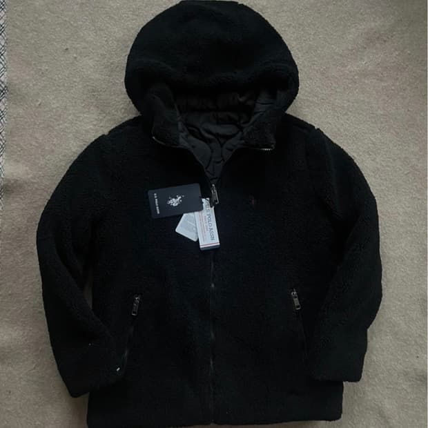 U.S 폴로 양털 후드집업 여자95