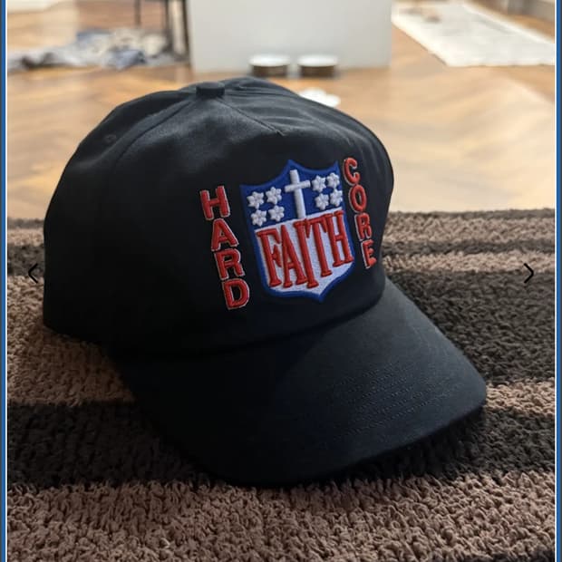 팔리할리우드 hard faith 모자
