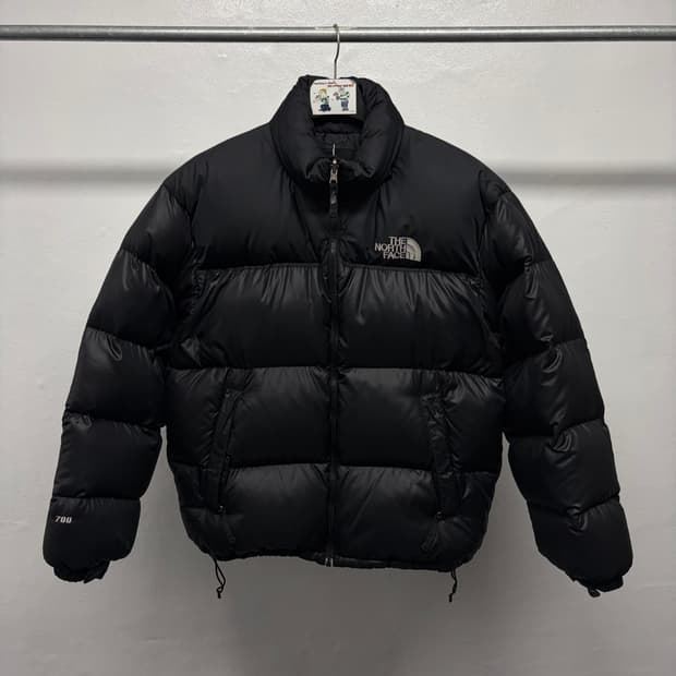 노스페이스 눕시 700 블랙 L