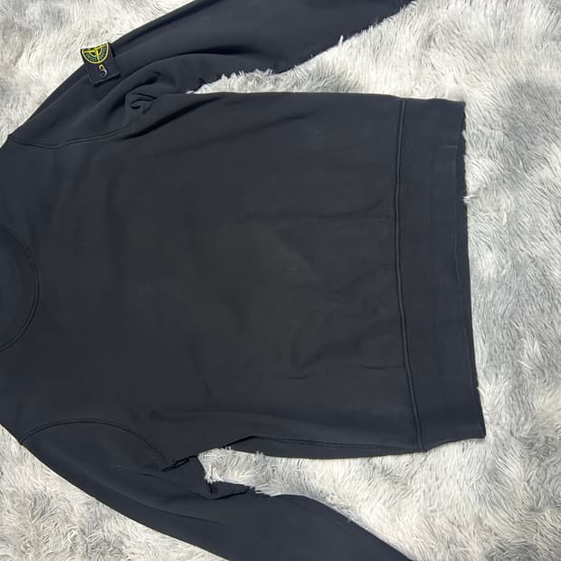 24ss 스톤아일랜드 맨투맨 블랙 XL