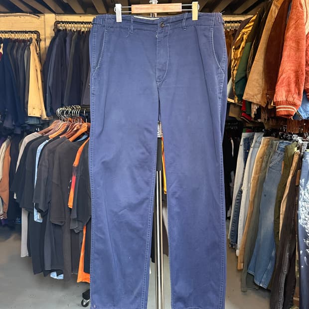 폴로 랄프로렌 헤비코튼 밀리터리 아미 치노 팬츠 38x34