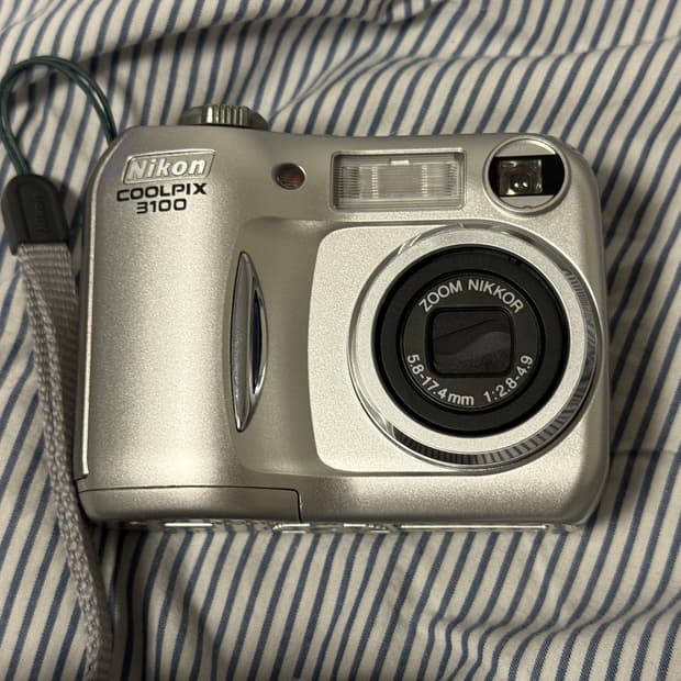 니콘 쿨픽스 coolpix 3100 디카