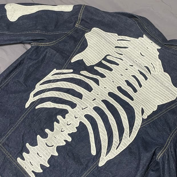 캐피탈 인디고 본 자켓