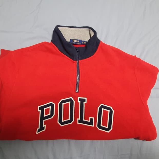 폴로 반집업 후리스 xl 팝니다~