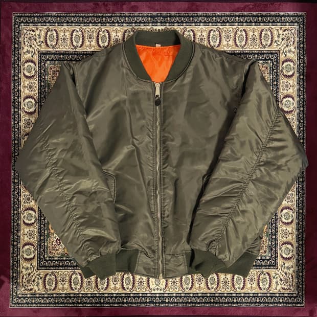 로스코 MA-1 항공점퍼 세이즈그린 2XL