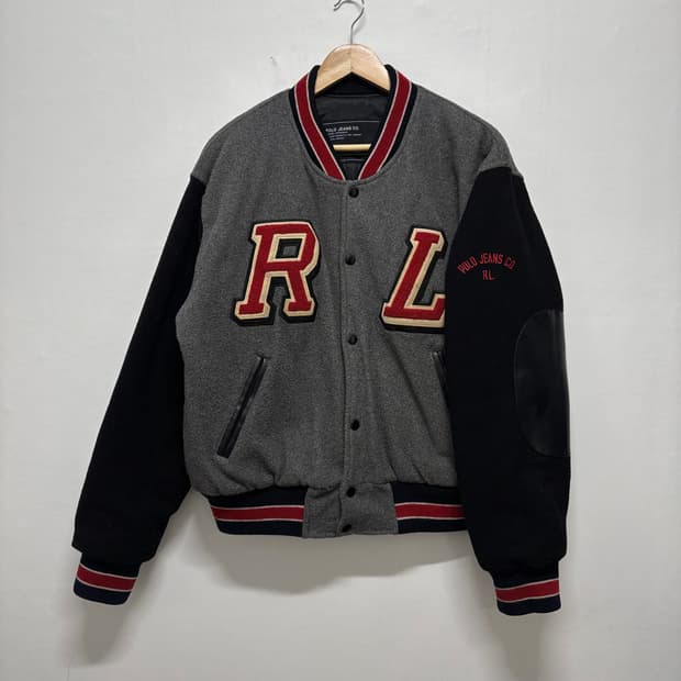 폴로진스 울 바시티 자켓