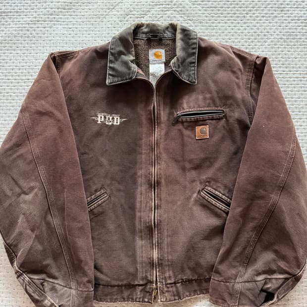 [XL]칼하트 디트로이트 자켓 J97 다크브라운