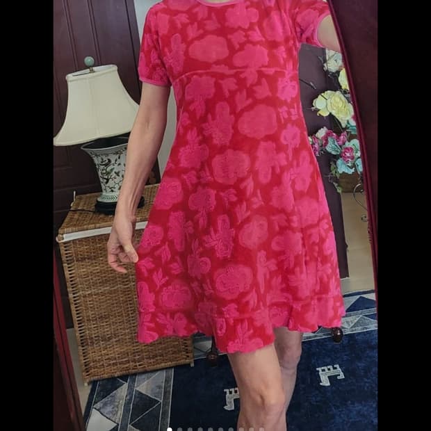 오일릴리 타월지 원피스 