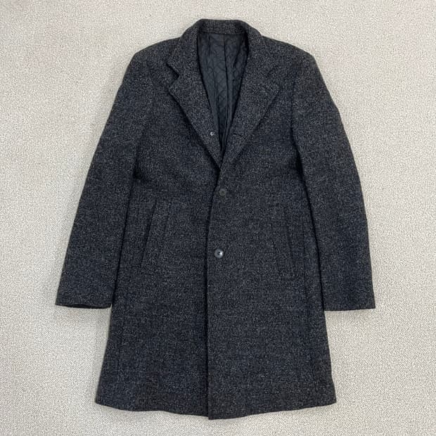 [100] 킨록앤더슨 울 헤링본 롱코트 자켓 0105M1