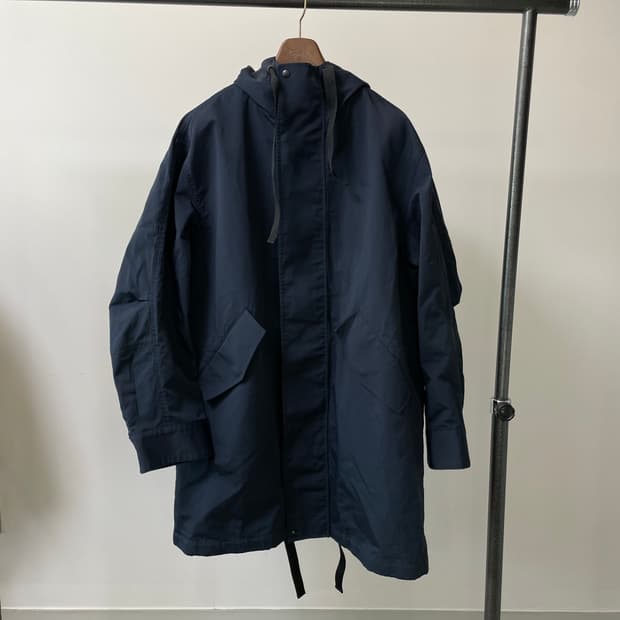 (48) 솔리드 옴므 투웨이 네이비 후드 점퍼 자켓