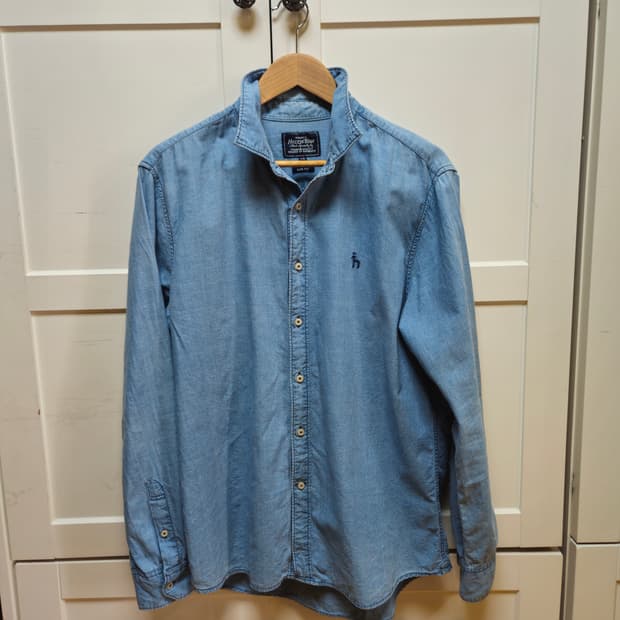 헤지스 데님셔츠 110 실착용사이즈 105+@