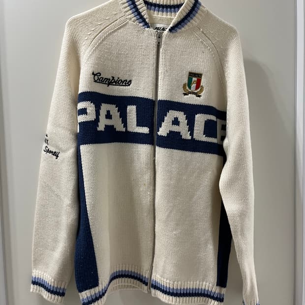 팔라스 사이클 니트 화이트