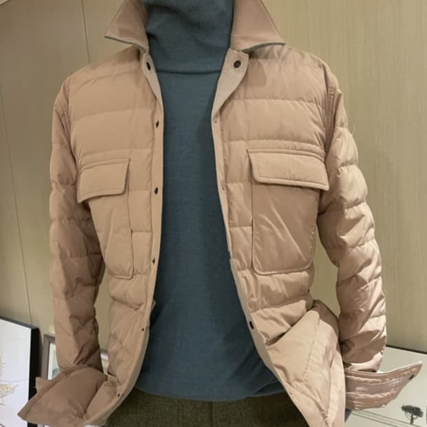 솔리드 옴므 패딩 셔츠