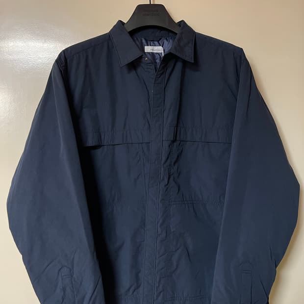 나나미카 인슐레이션 셔츠 네이비 L 새제품