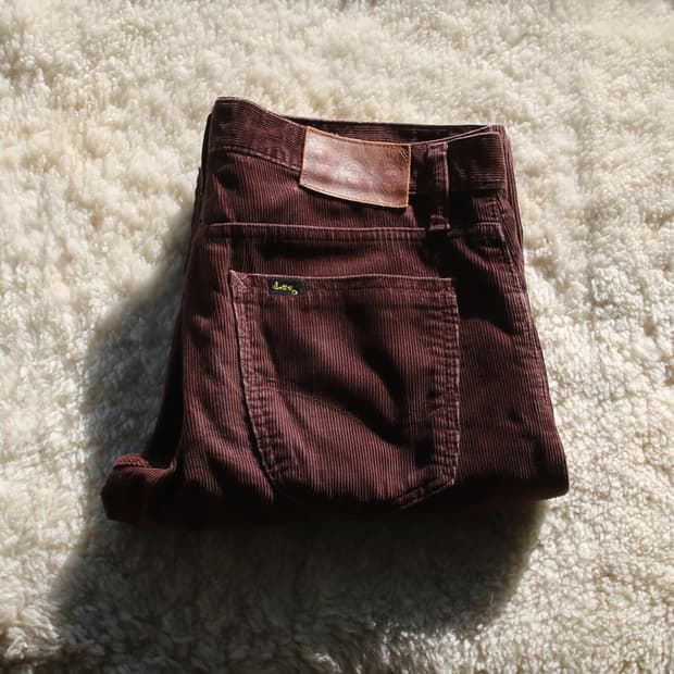 (착용컷) Lee 코듀로이 진 (남성용 34)