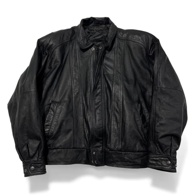 빈티지 소가죽 레더자켓 (겨울 가능)