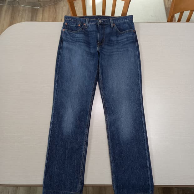 32 리바이스511 리오셀 워싱 스판 슬림일자 진청 32-262