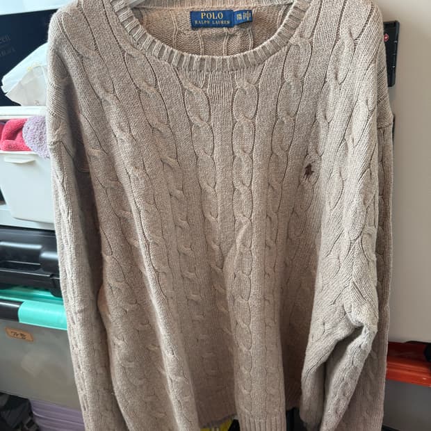폴로 니트 xxl