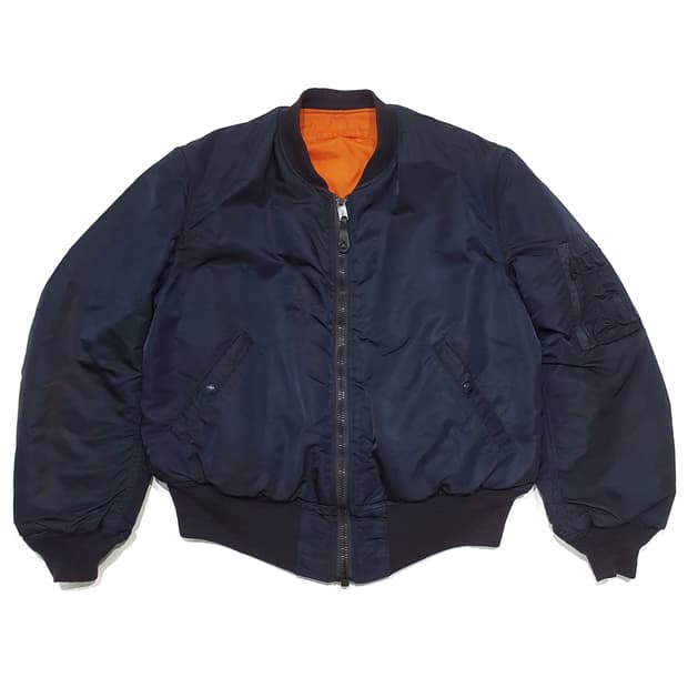 알파 ma-1 D타입 60s 울파일 정밀복각 L (105-110)