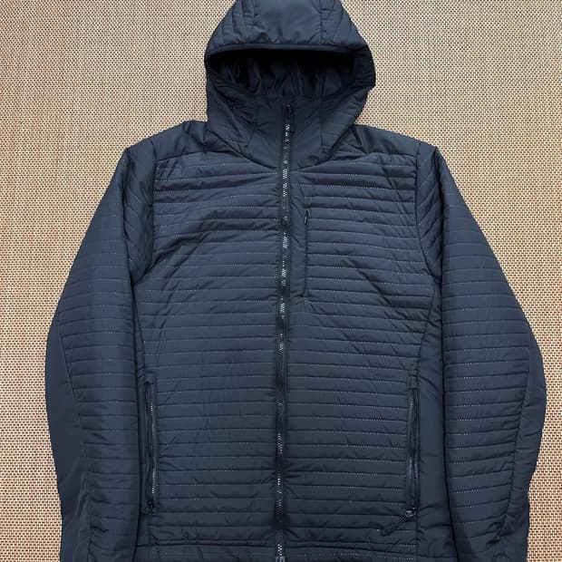 H&M Sport 후드 경량패딩 블랙 M 겨울 러닝용 추천