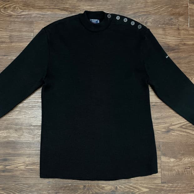 세인트제임스 SAINT JAMES 블랙 스웨터