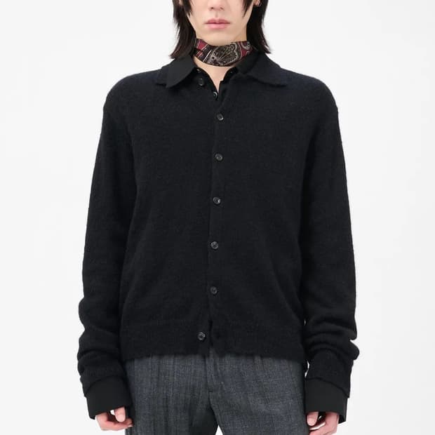 아워레가시/Our Legacy 이브닝 폴로 가디건 자켓 블랙/50(L)