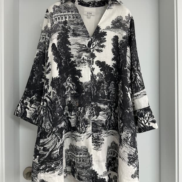 [COS 코스] 여성 트왈드주이 원피스